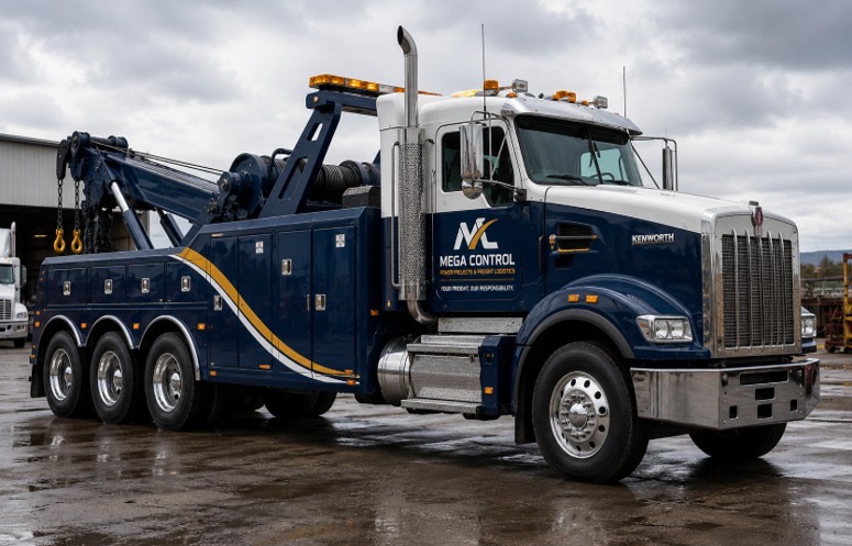 Mega Control heavy-duty truck for freight and logistics transportation in South Africa